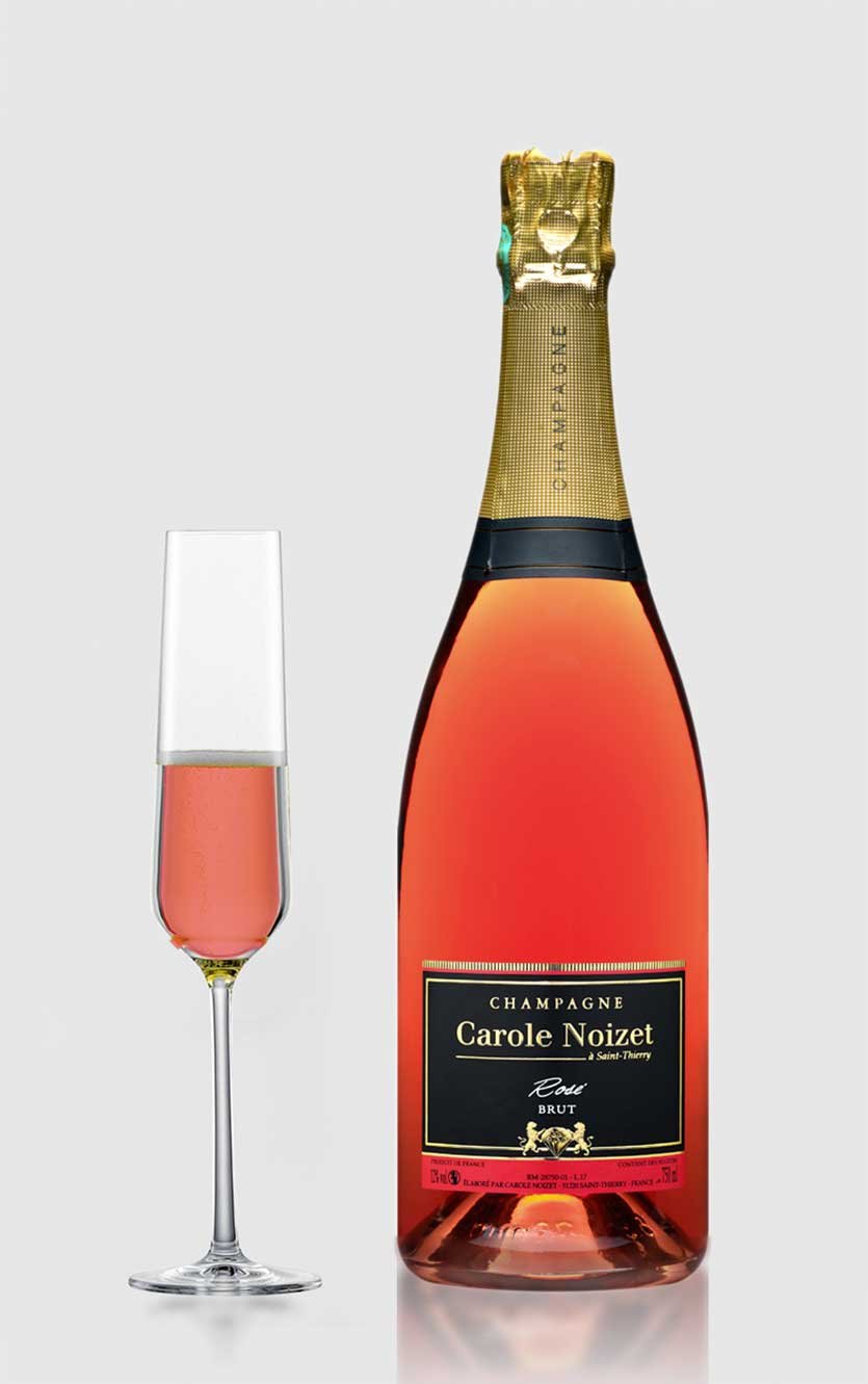 Carole Noizet Champagne Brut Rosé - Udsøgt Smagsoplevelse