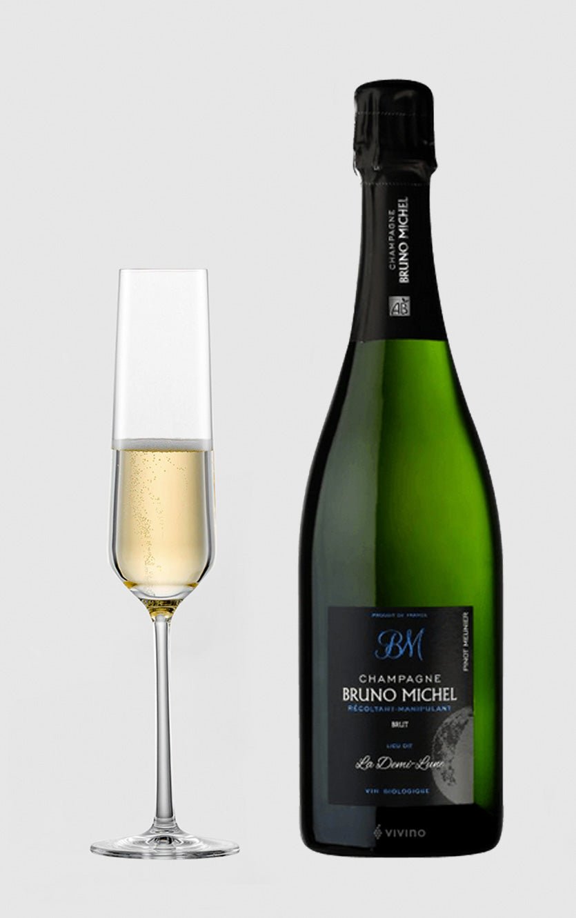 Champagne Extra Brut Demi Lune Bruno Michel 2016 - Tilbud!