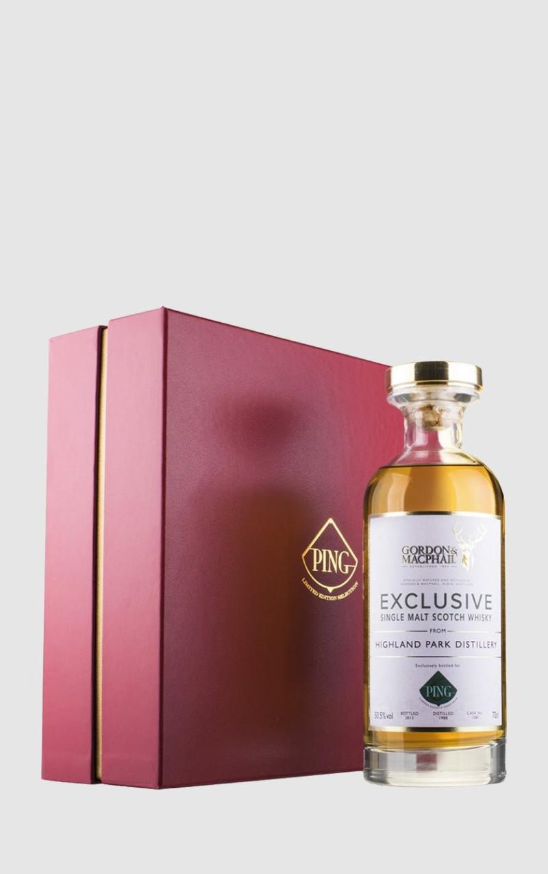 Eksklusiv Highland Park 1988 25 års Whisky fra Gordon & MacPhail