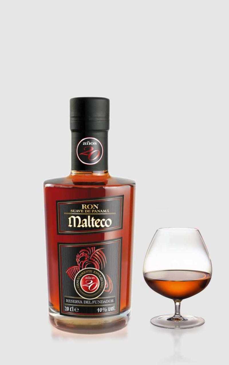 Malteco 20 Savio Rum - 20cl Elegance og Smag
