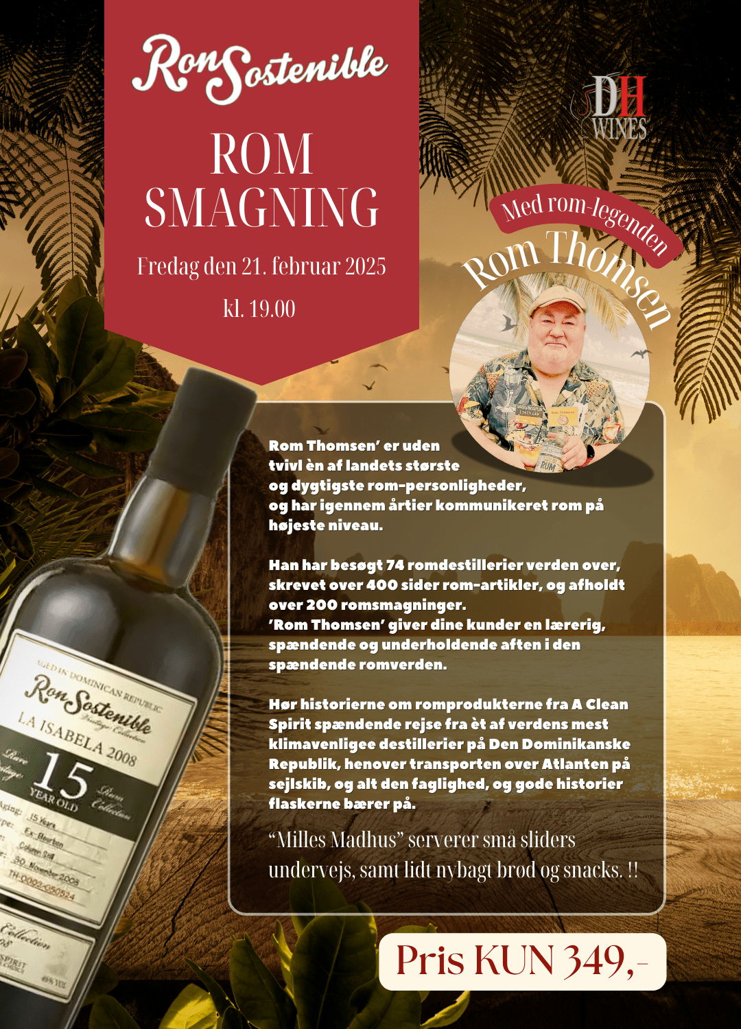 Ron Sostenible Romsmagning 21 Februar 2025   19 00
