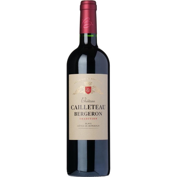 Château Cailleteau Bergeron  Blaye Côtes   Bordeaux  Trad  2020