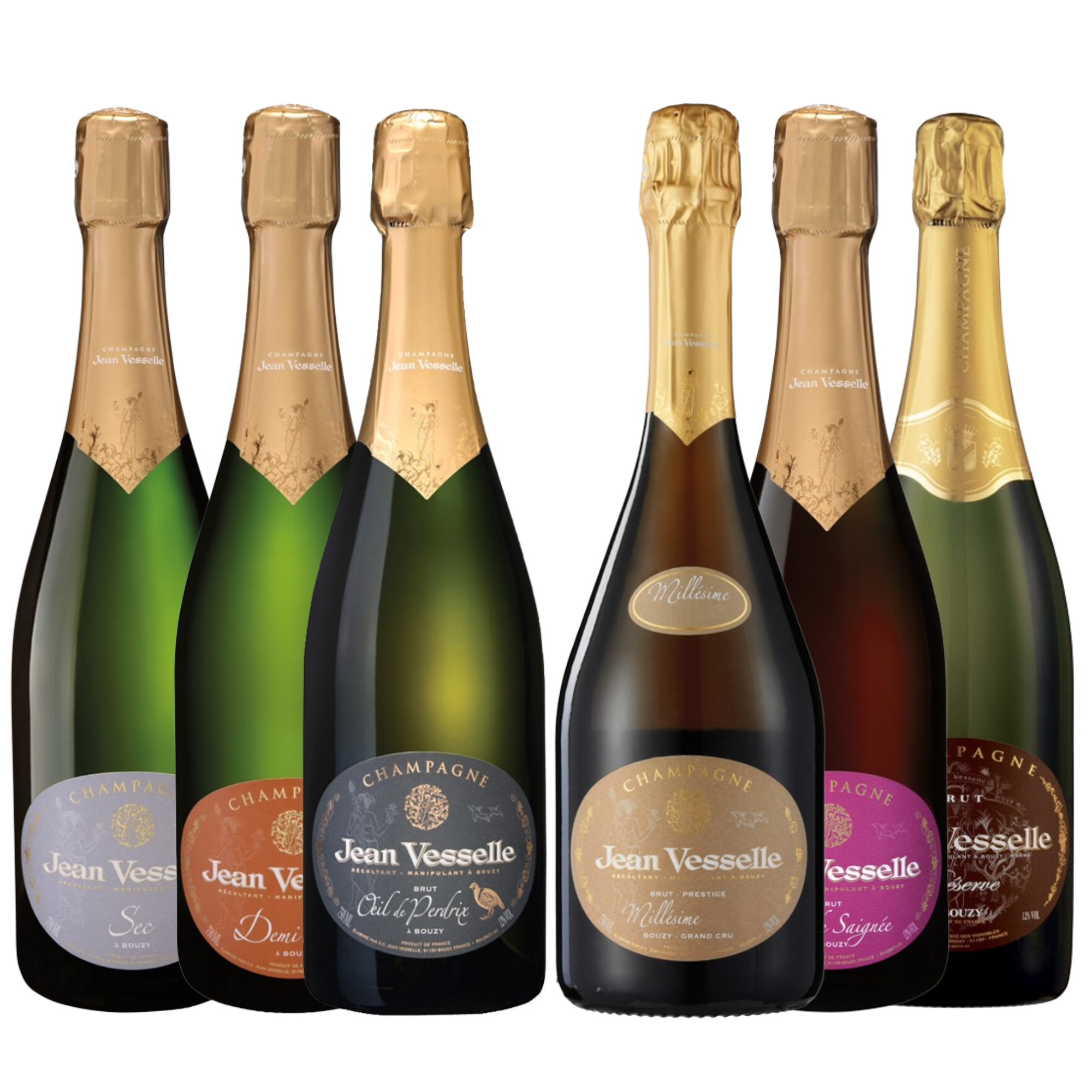 - Champagne-smagekassen Fra Jean Vesselle