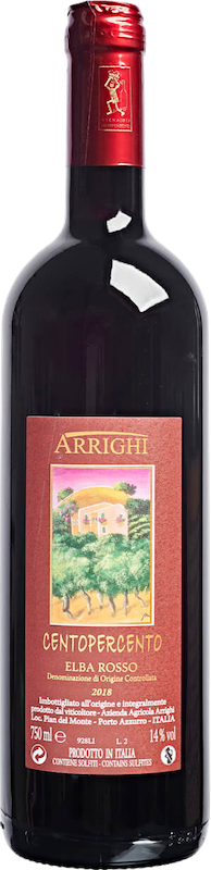 Arrighi Centopercento Elba Rosso 2018