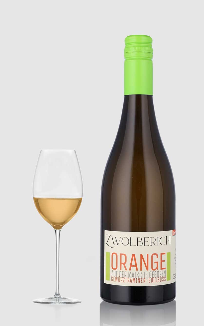 Gewürtztraminer Auslese Bio Orange Edelsüss Nahe  Weingut   Zwölberich