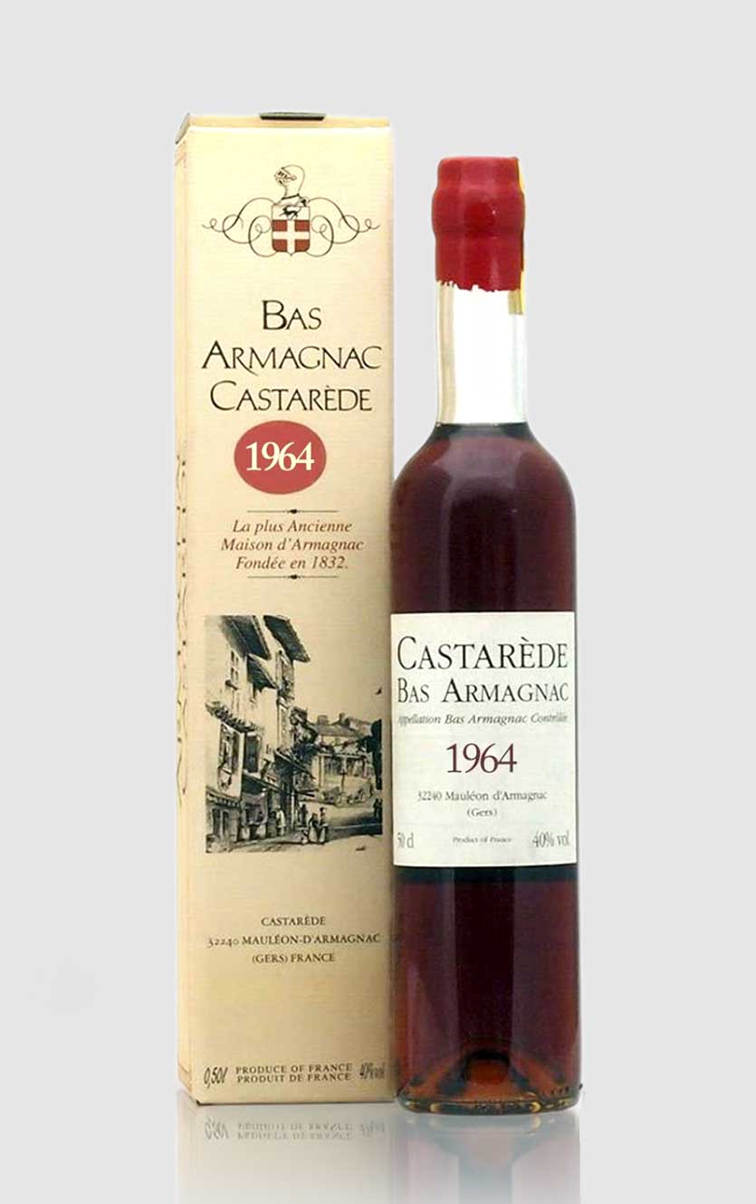 Bas Armagnac Castarede 1964 Vintage 50